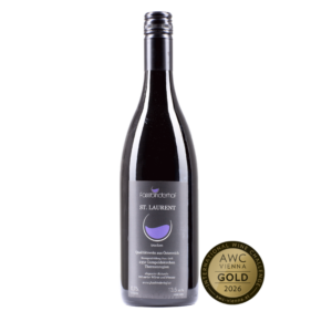 St. Laurent Rotwein Fassbinderhof AWC Gold Prämiert Thermenregion