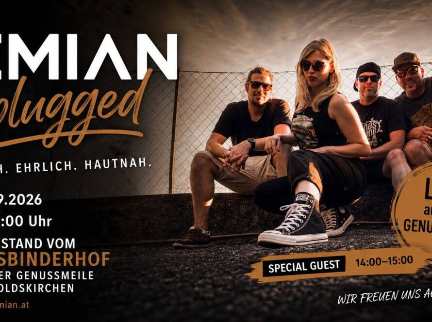 Demian live und unplugges auf der Genussmeile
